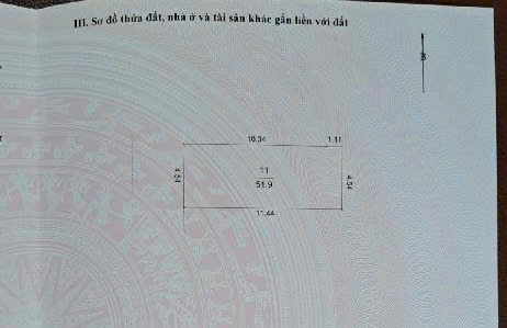 Bán nhà mặt phố Trần Nguyên Đán, gần đường vành đai 2.5 - Sổ đỏ chuẩn 52m x MT4,6m - Vị trí vàng, - Ảnh 2