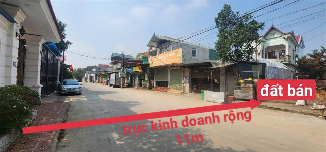 Bán đất KINH DOANH trục liên xã tại  QUANG TIẾN-SS CẠNH KCN NỘI BÀI GIÁ CHỈ NHÍ 4X - Ảnh 2