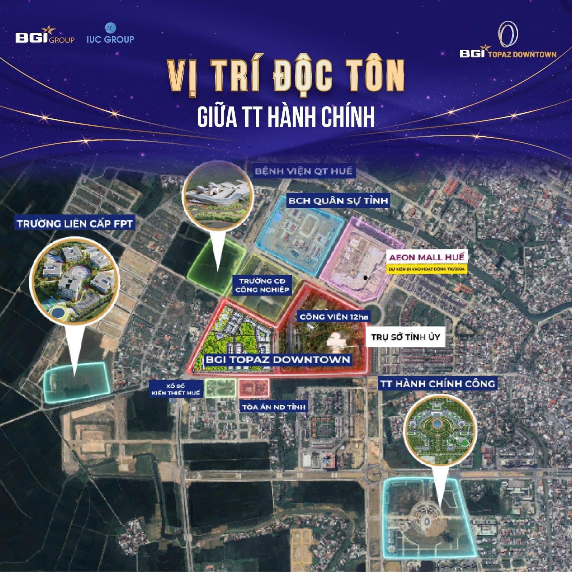 Nhà liền kề bgi topaz downtown huế đối diện siêu thị aeon mall chỉ từ 3 tỷ - Ảnh 1