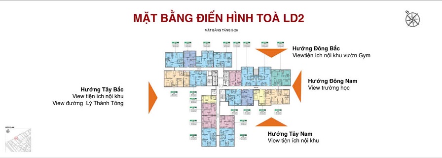 Căn Hộ Chung Cư The London 2 Tầng 04 Phòng 20 (Phòng Đẹp Nhất Của Mỗi Sàn), Đã Cọc 10% - Ảnh chính