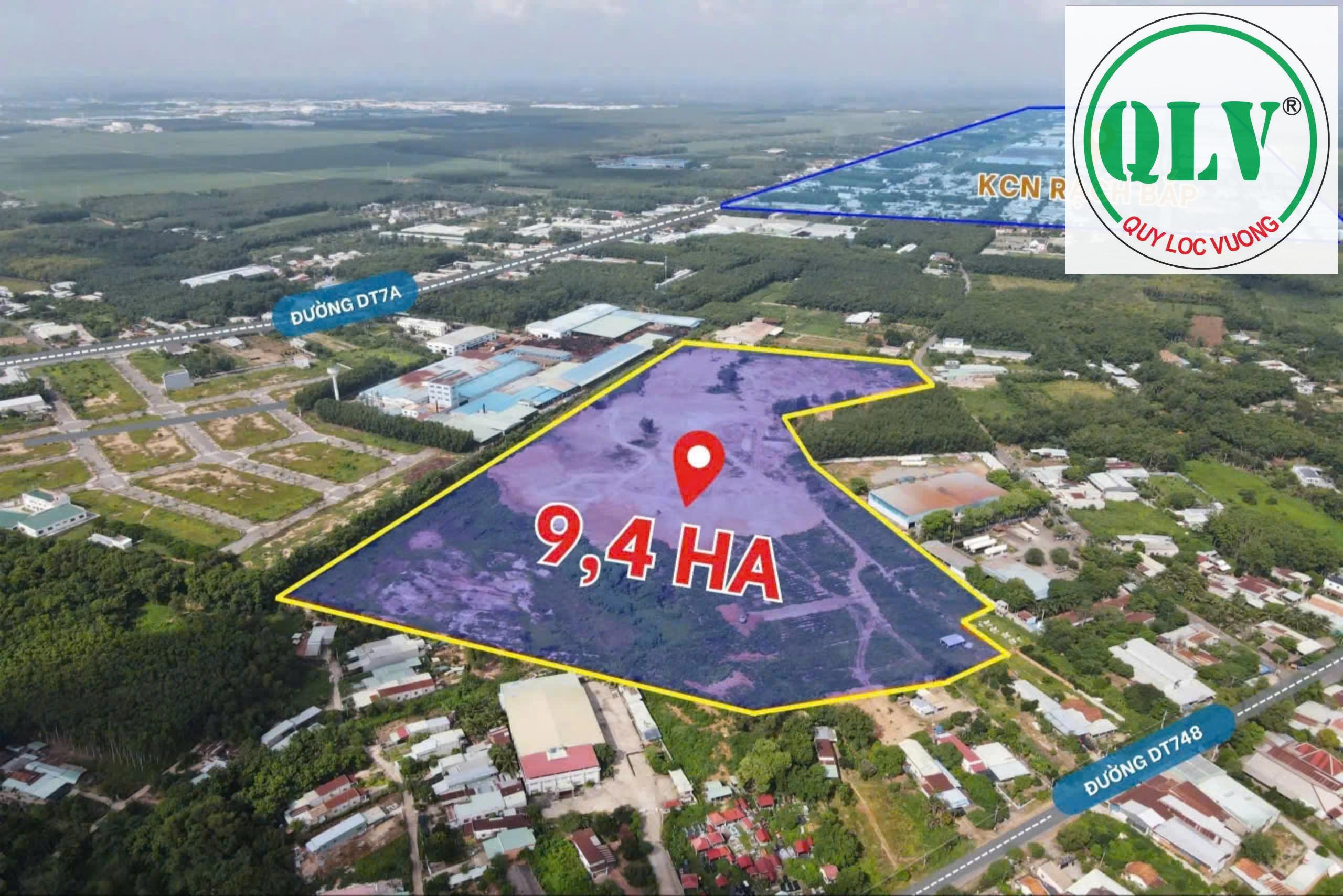 Bán 9,4ha đất ở An Điền, Bến Cát , tỉnh Bình Dương - Ảnh chính