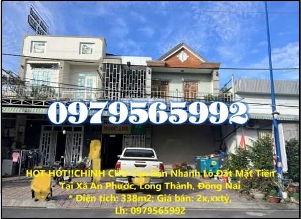 ☀️HOT HOT!! Chính chủ bán nhanh lô đất mặt tiền xã An Phước, Long Thành, Đồng Nai, 0979565992 - Ảnh chính