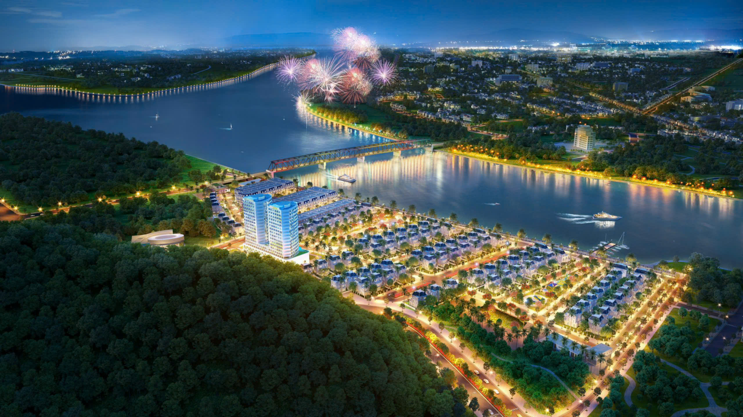 Giá 50,x triệu/m2 - NHÀ BÊN SÔNG CHẢY DÒNG THỊNH VƯỢNG - VINH RIVERSIDE - TP VINH - Ảnh chính