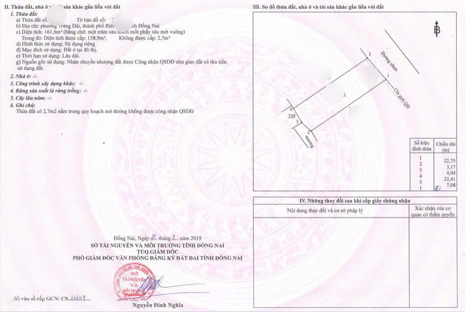 LÔ BIỆT THỰ MINI NGAY NGÃ 4 CHƠ PHÚ THỌ KP5 PHƯỜNG TRẢNG DÀI 164M2 SHR 3.85 TỶ. LH:0785765756. - Ảnh chính