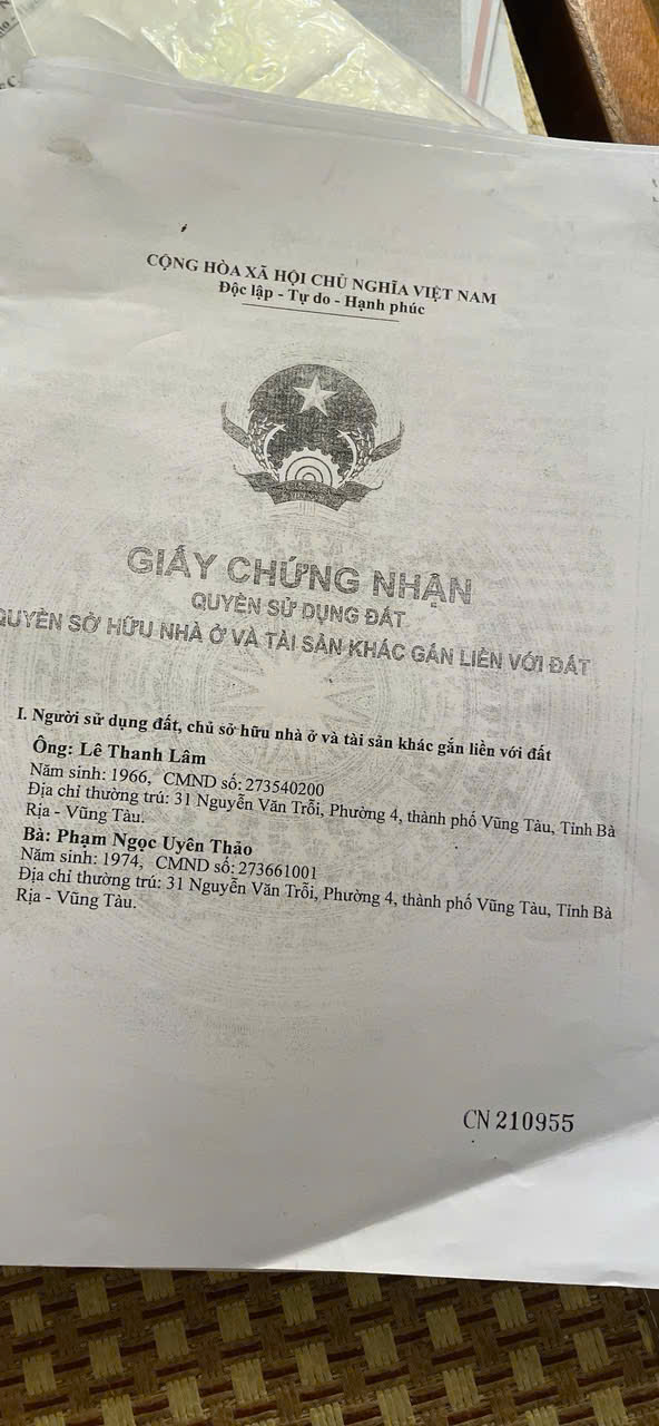 Bán Nhà Tại Mặt Tiền Nguyễn Hới, Phường Nguyễn An Ninh, TP Vũng Tàu - Ảnh 1