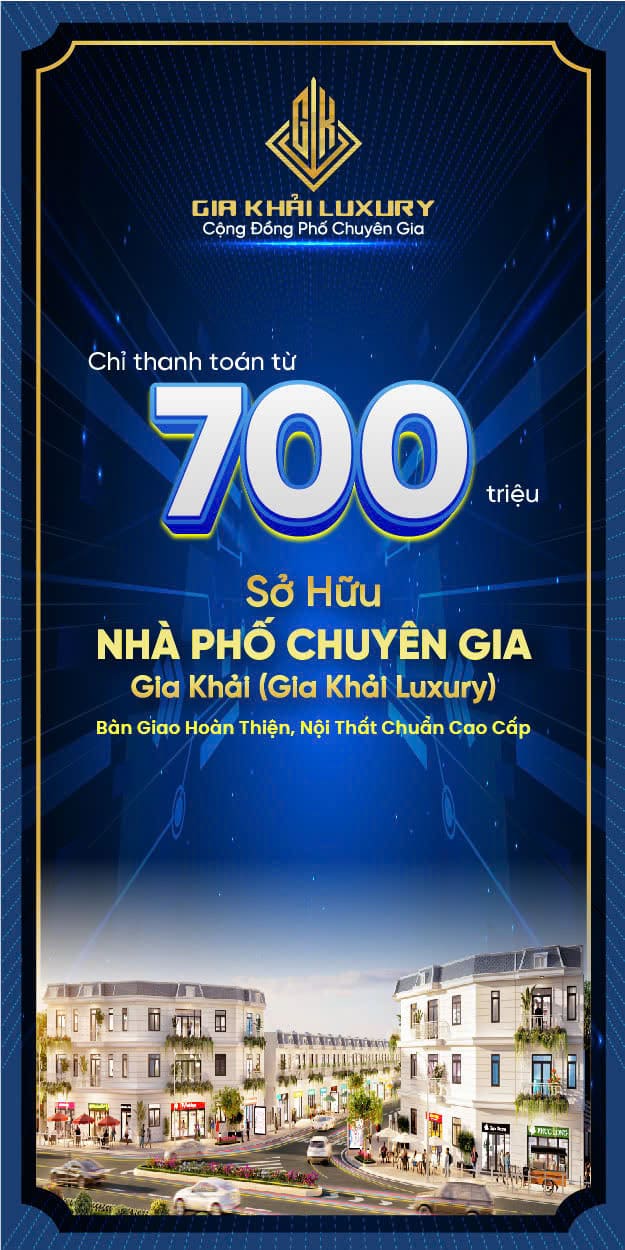 PHỐ CHUYÊN GIA GIA KHẢI LUXURY – SỨC HÚT KHÓ CƯỠNG TẠI BẾN CÁT, BÌNH DƯƠNG - Ảnh 3