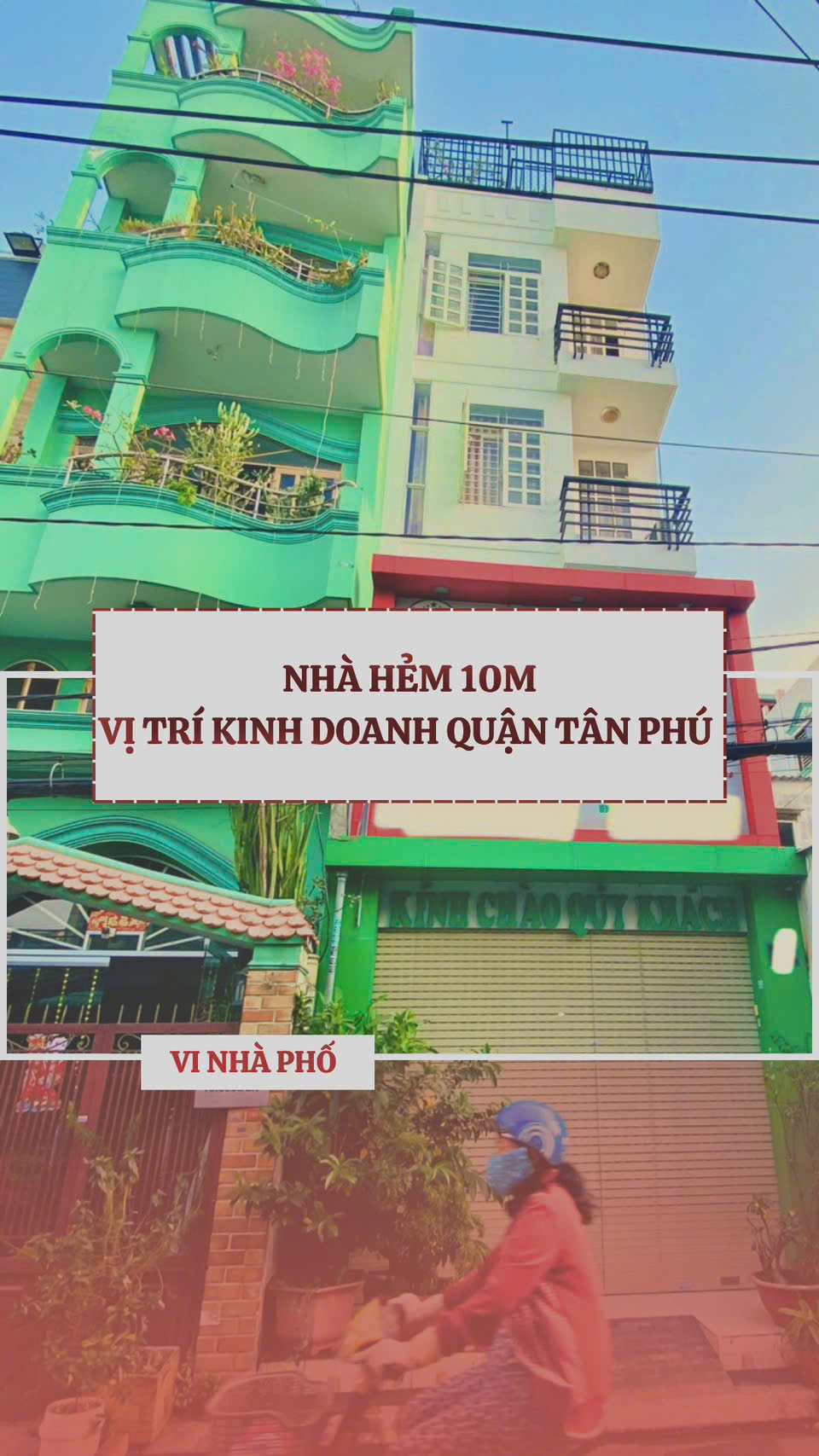 GẤP BÁN NHÀ MẶT TIỀN 10M THÔNG LŨY BÁN BÍCH QUẬN TÂN PHÚ 5 TẦNG BTCT 8PN 5WC. - Ảnh chính