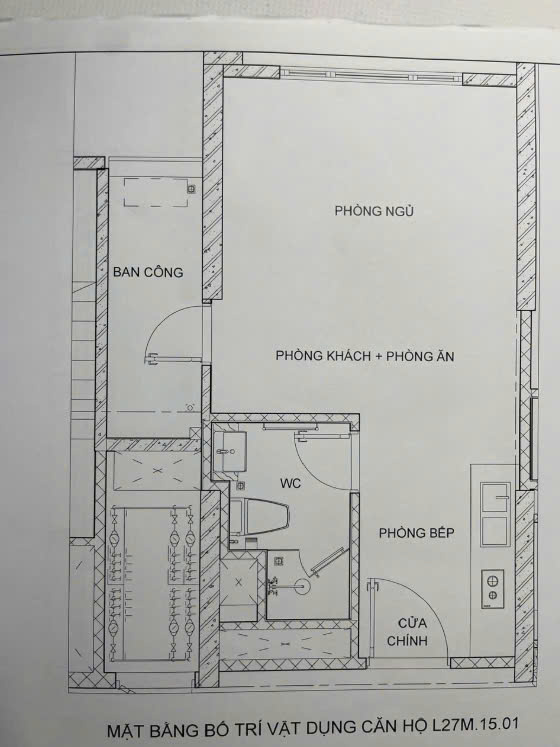 CHÍNH CHỦ CHO THUÊ CĂN STUDIO ( STU ) 35M2 GIÁ RẺ VINHOMES OCEAN PARK GIA LÂM - MASTERI WATERFRONT, - Ảnh 2