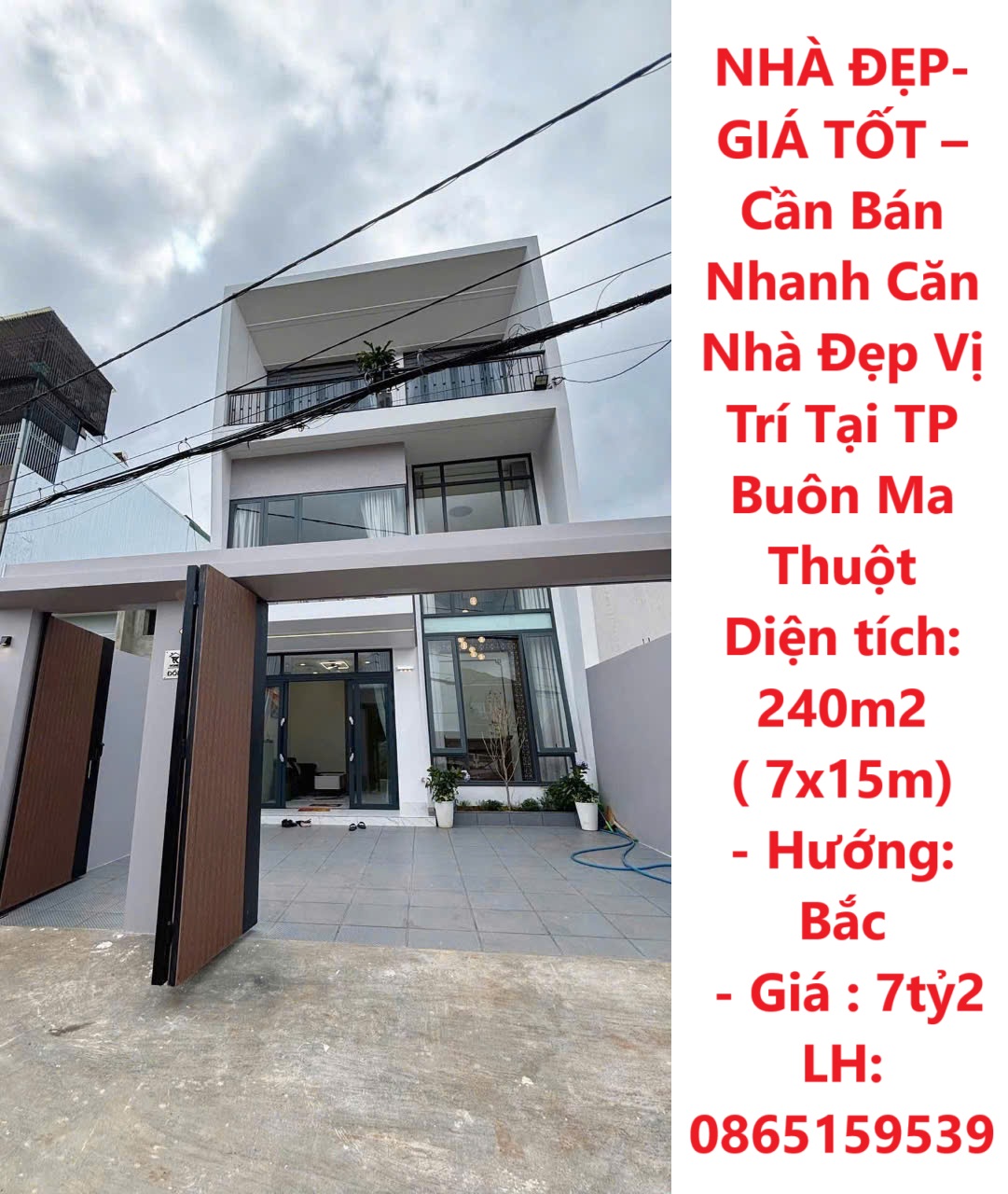 NHÀ ĐẸP- GIÁ TỐT – Cần Bán Nhanh Căn Nhà Đẹp Vị Trí Tại TP Buôn Ma Thuột - Ảnh chính