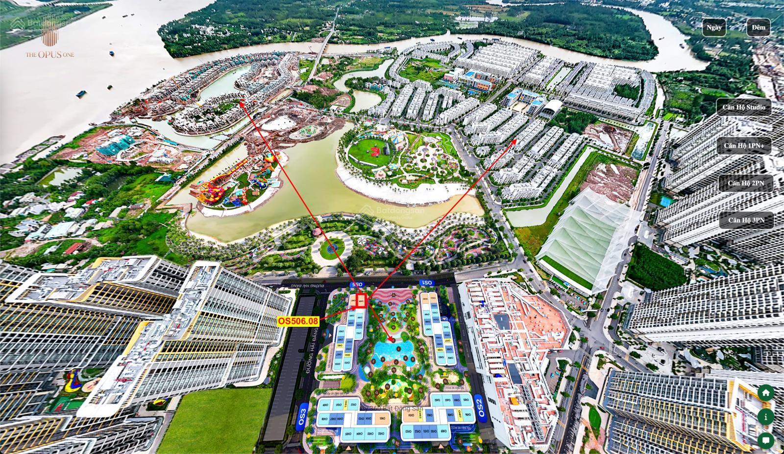 Hàng thưởng 10 Căn 3PN The Opus One View Công Viên giá tốt Vinhome Grand Park, Quận 9 - Ảnh chính