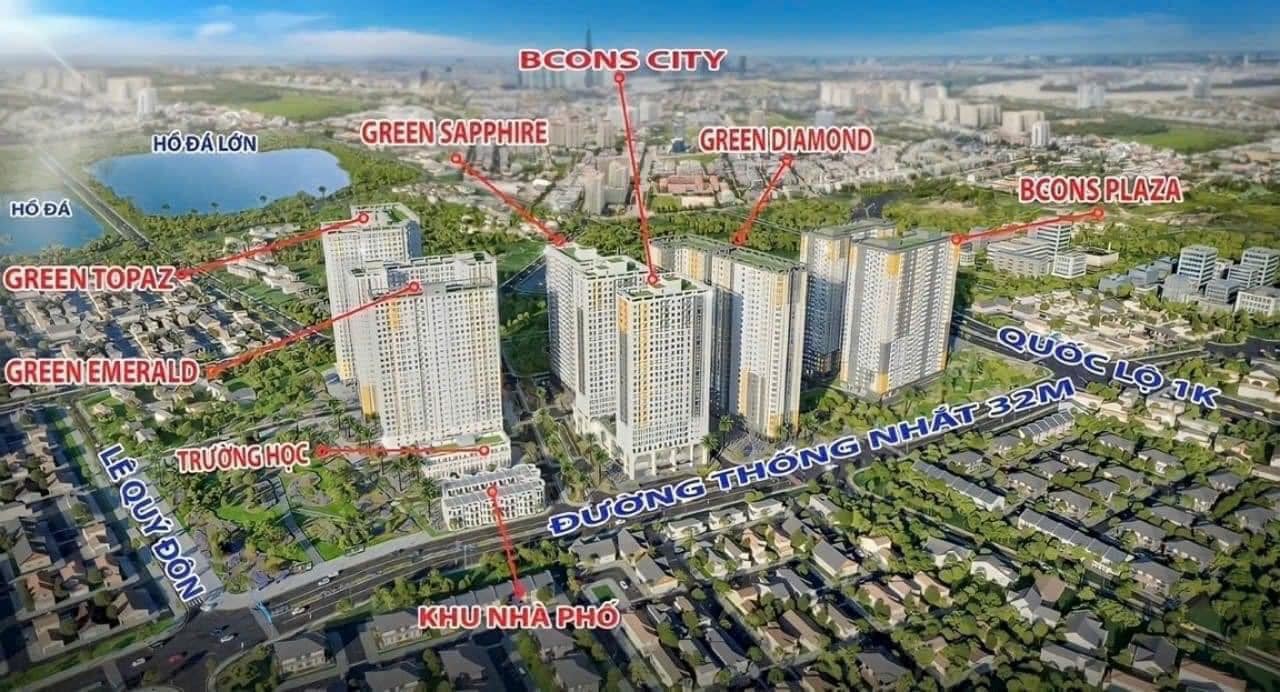 BCONS CITY - SỞ HỮU NHÀ ĐẸP, NHẬN LỢI NHUẬN CAM KẾT LÊN TỚI 336 TRIỆU - Ảnh 1