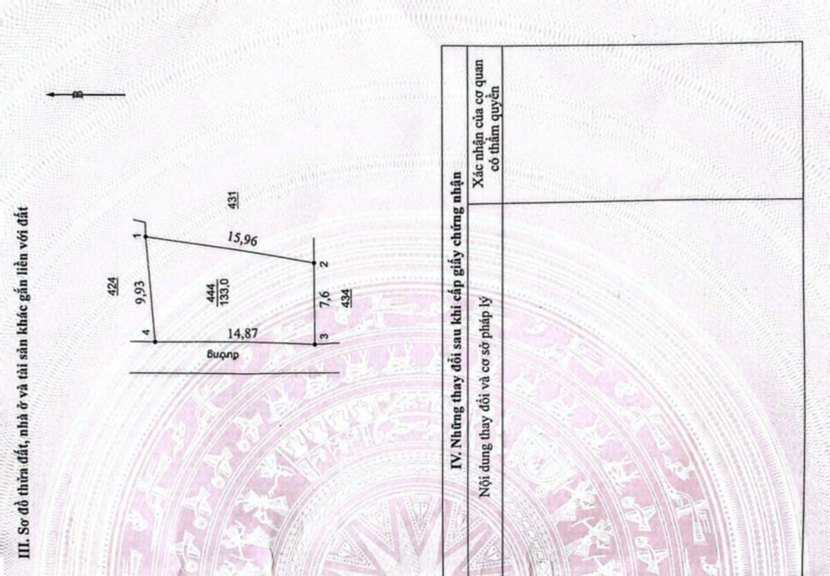 Cần bán lô đất 133m2 Phú Nghĩa Chương Mỹ - Ảnh 4