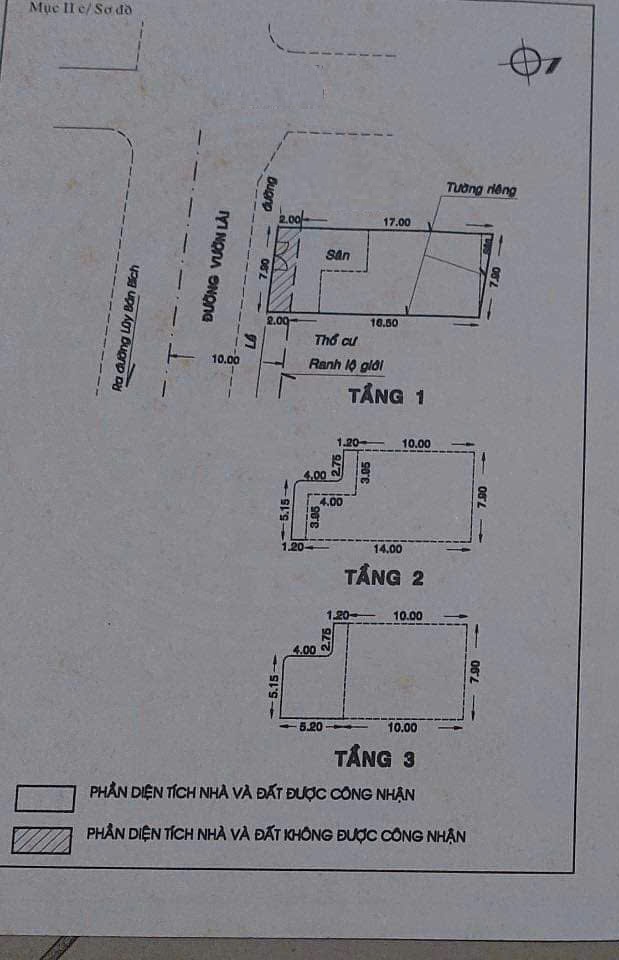 Bán nhà Măt tiền Vườn Lài - gần Lũy Bán Bích, DT: 7.9x19m, 3 Tầng, HĐT 54tr, 28 tỷ. - Ảnh 2