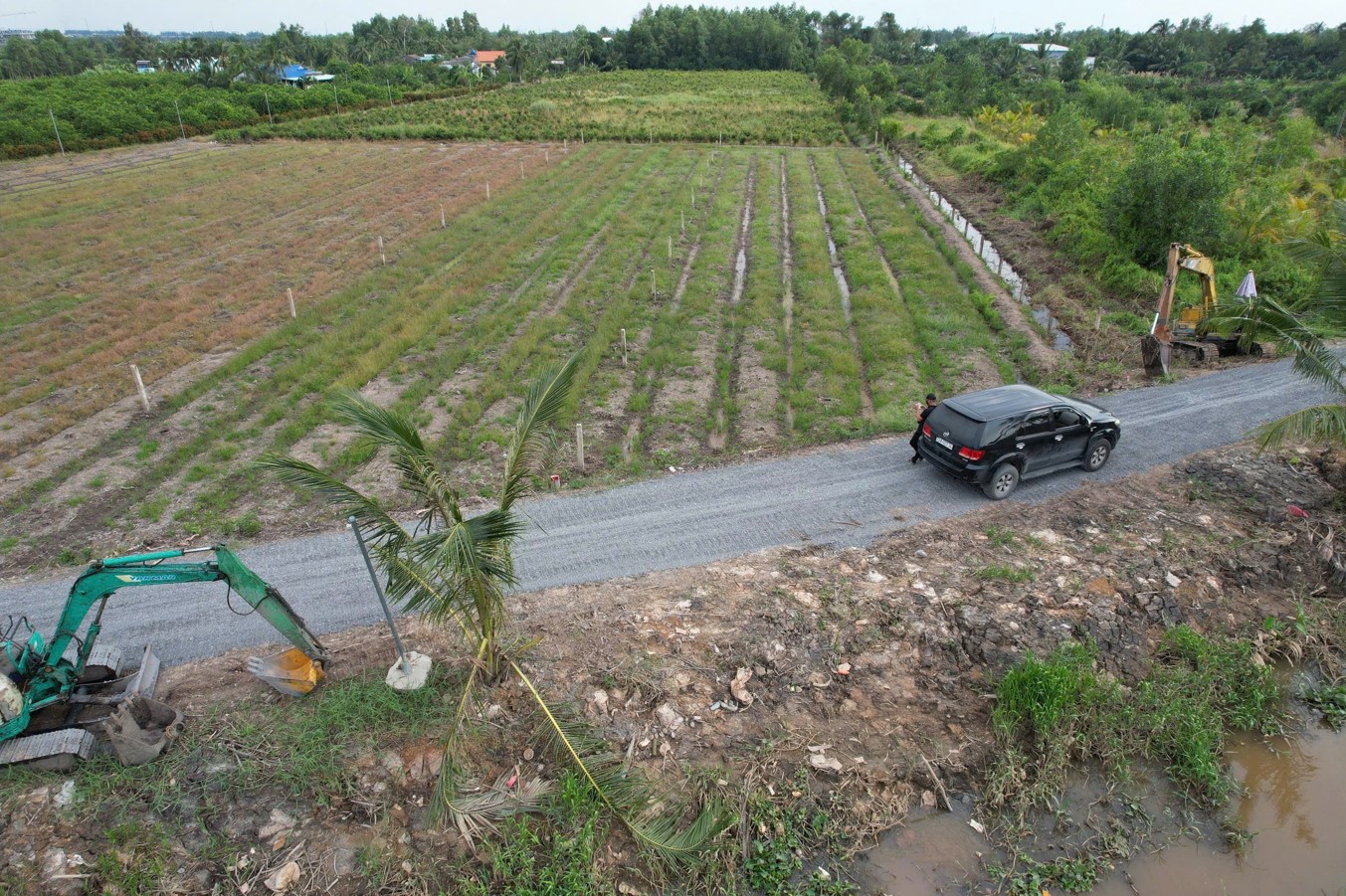 Đất vườn mặt tiền View sông chỉ có 2 lô hàng F0 ở xã Bình Đức - Bến Lức - Long An - Ảnh chính