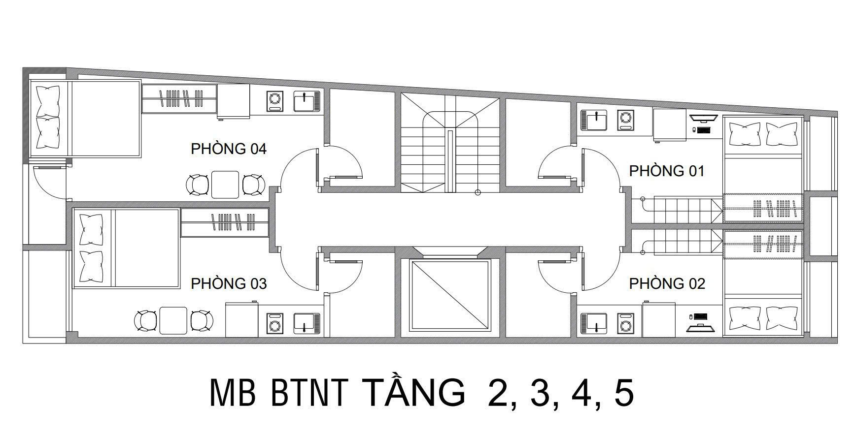 Bán tòa căn hộ phố Hoàng Văn Thái 69m2, 6T thang máy, MT5.2m, 18 phòng nhỉnh 15 tỷ - Ảnh chính