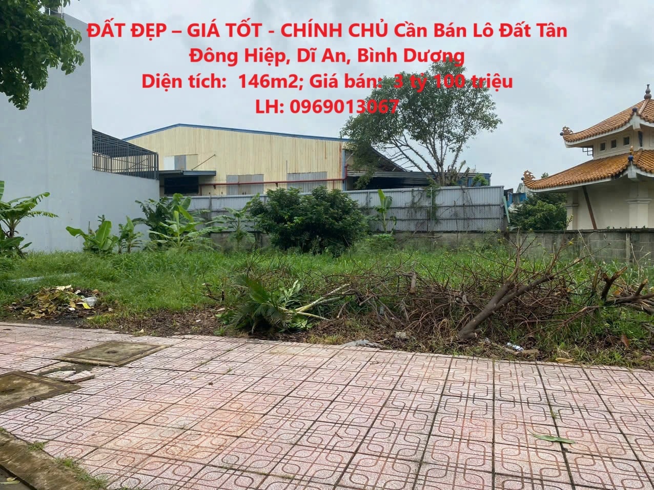 ĐẤT ĐẸP – GIÁ TỐT - CHÍNH CHỦ Cần Bán Lô Đất Tân Đông Hiệp, Dĩ An, Bình Dương - Ảnh chính