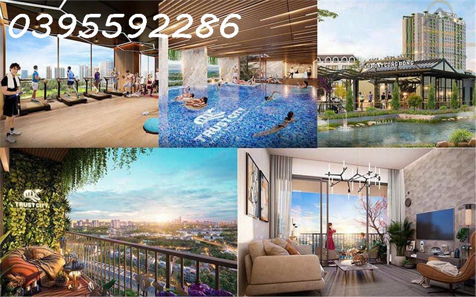 Siêu phẩm căn 2 ngủ cực đẹp, tầng cao view thoáng - 54,5m2 Trust City giá 2.35 tỷ - Ảnh 1