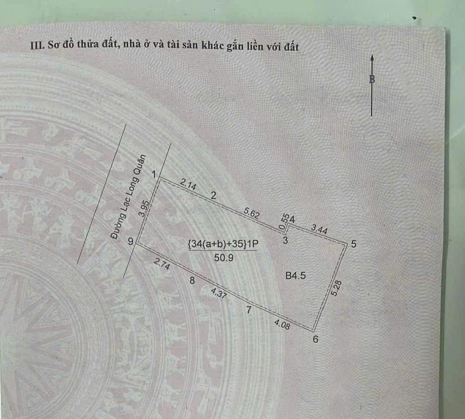 BÁN NHÀ 51M2 7 TẦNG HAI THOÁNG MẶT PHỐLẠC LONG QUÂN TÂY HỒ HÀ NỘI 0985680788 - Ảnh chính