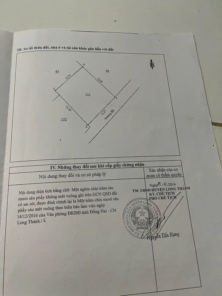 CHÍNH CHỦ CẦN BÁN ĐẤT và DÃY PHÒNG TRỌ Ở XÃ TAM AN - H. LONG THÀNH - ĐỒNG NAI. - Ảnh 1