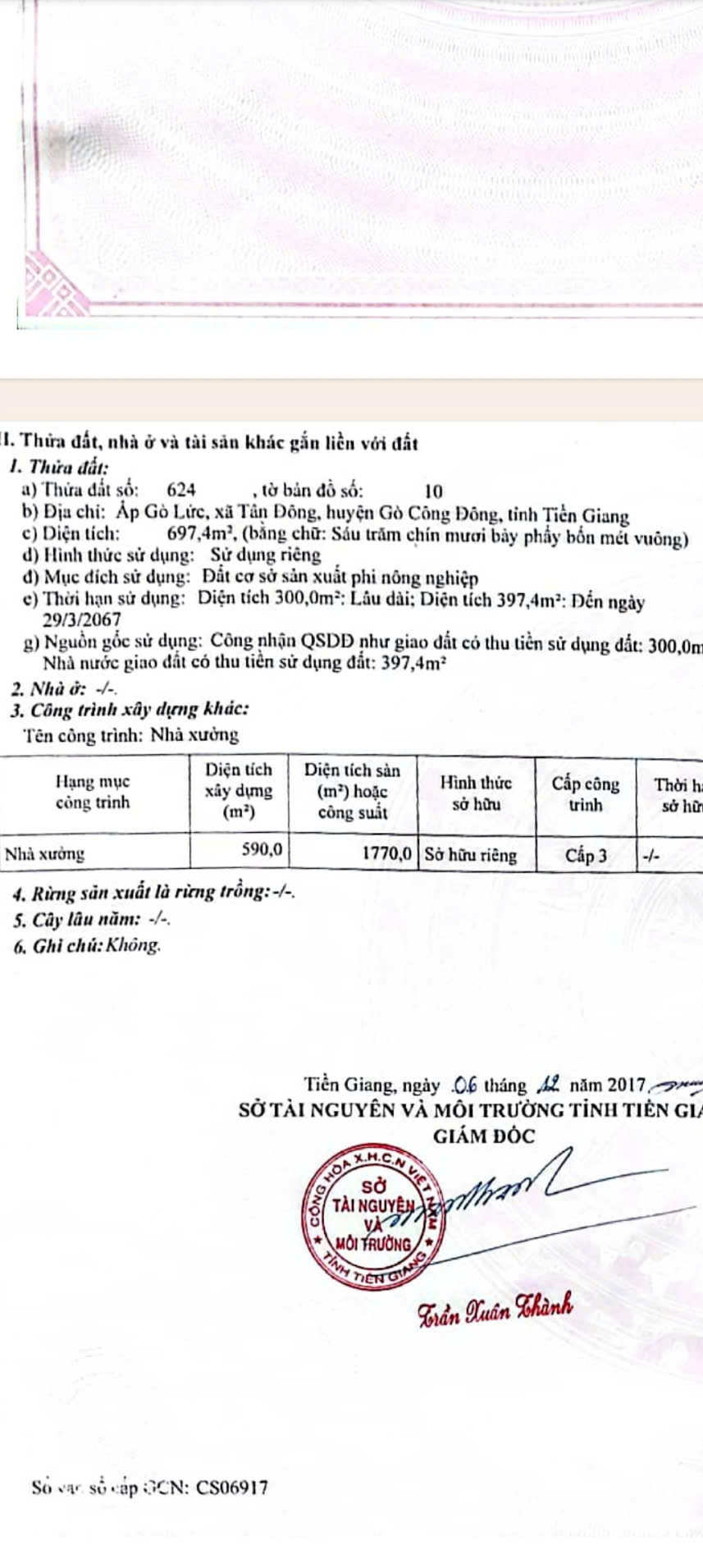 CHÍNH CHỦ Cần Bán Nhà Mặt Tiền Kinh Doanh Tại Xã Tân Đông, Huyện Gò Công Đông, Tiền Giang - Ảnh 1