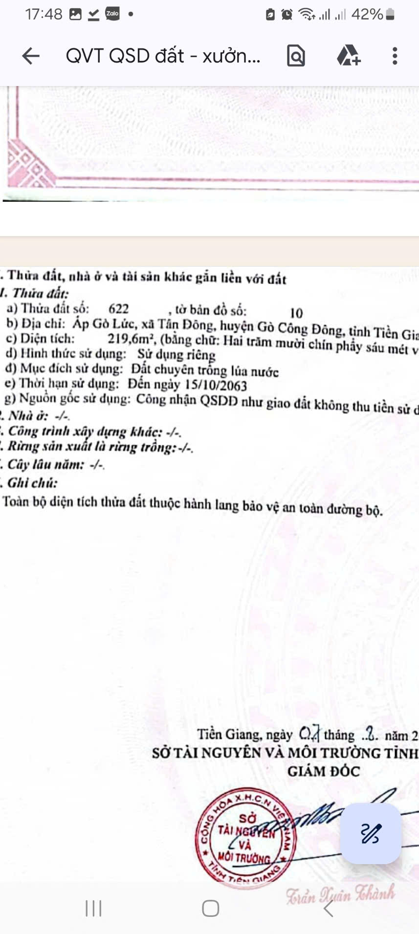 CHÍNH CHỦ Cần Bán Nhà Mặt Tiền Kinh Doanh Tại Xã Tân Đông, Huyện Gò Công Đông, Tiền Giang - Ảnh 2