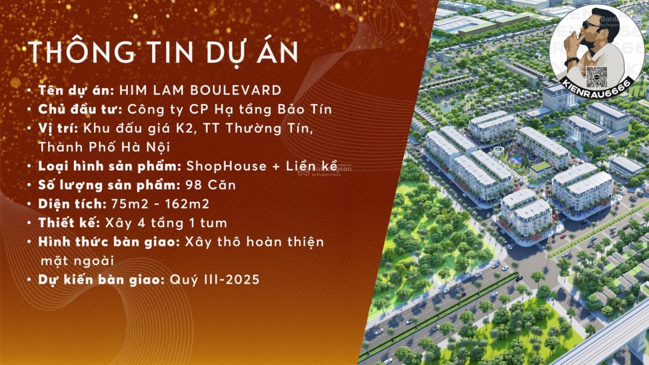 Độc quyền Quỹ hàng đẹp LK 2Mặt tiền Him Lam Boulevard cửa ngõ QL1A, CK khủng, KD đỉnh cao - Ảnh 1