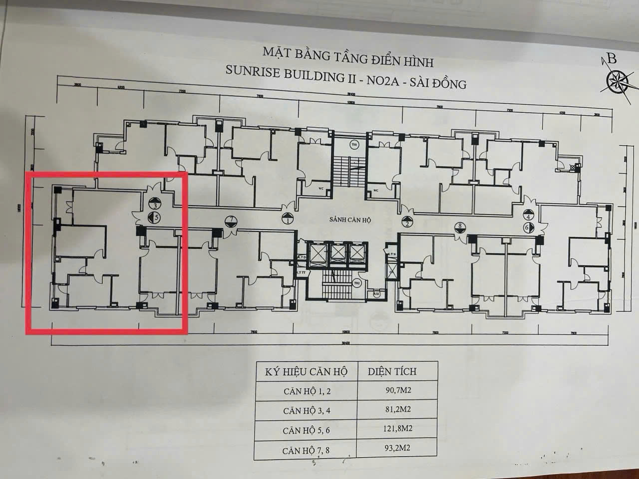 Chính Chủ Bán Chung cư Sunrise Building NO2A Sài Đồng. - Ảnh 3