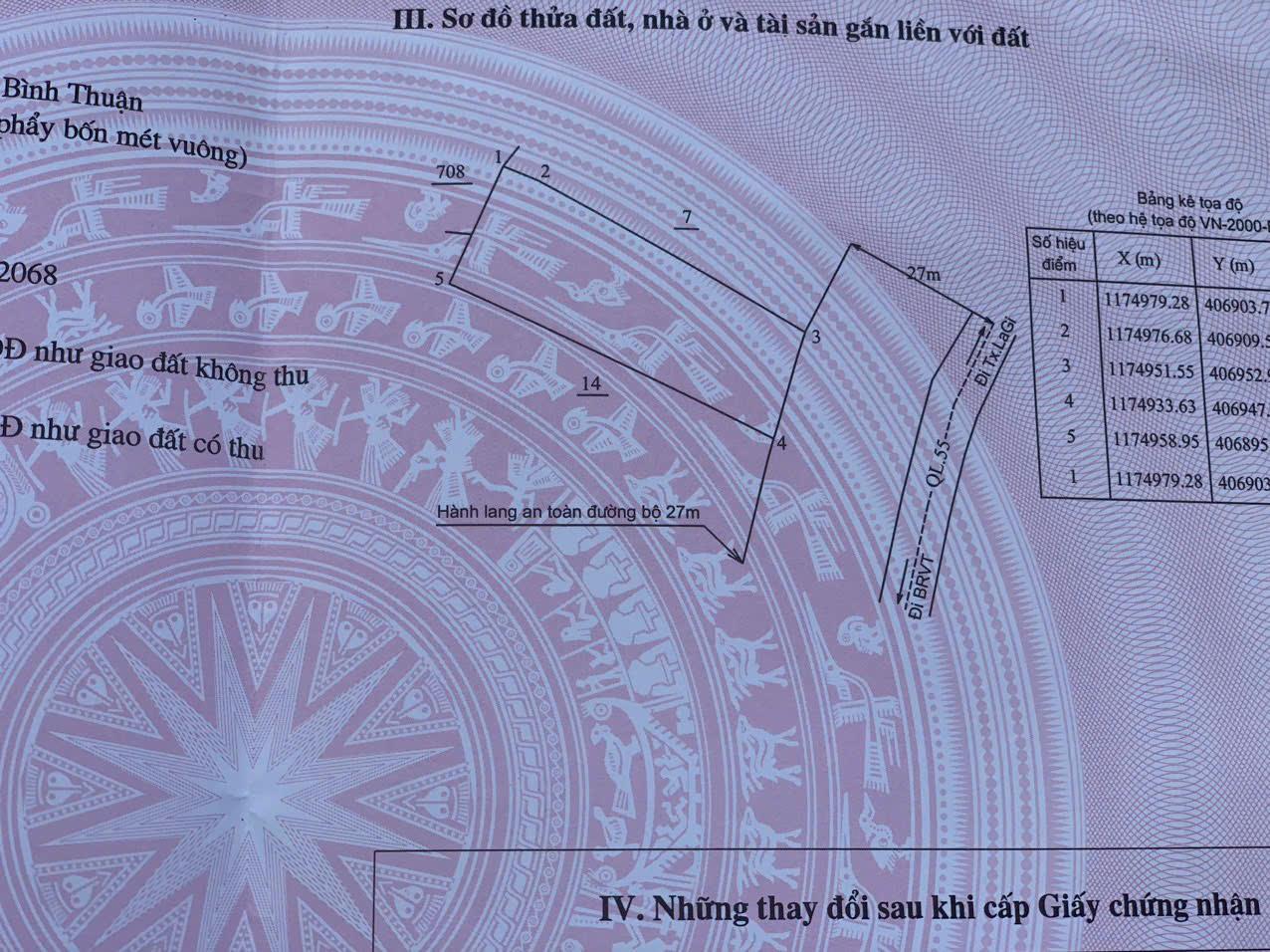 CHÍNH CHỦ Cần Bán Nhanh Đất Mặt Tiền QL55 Tại Xã Tân Thắng, Hàm Tân, Bình Thuận - Ảnh 1