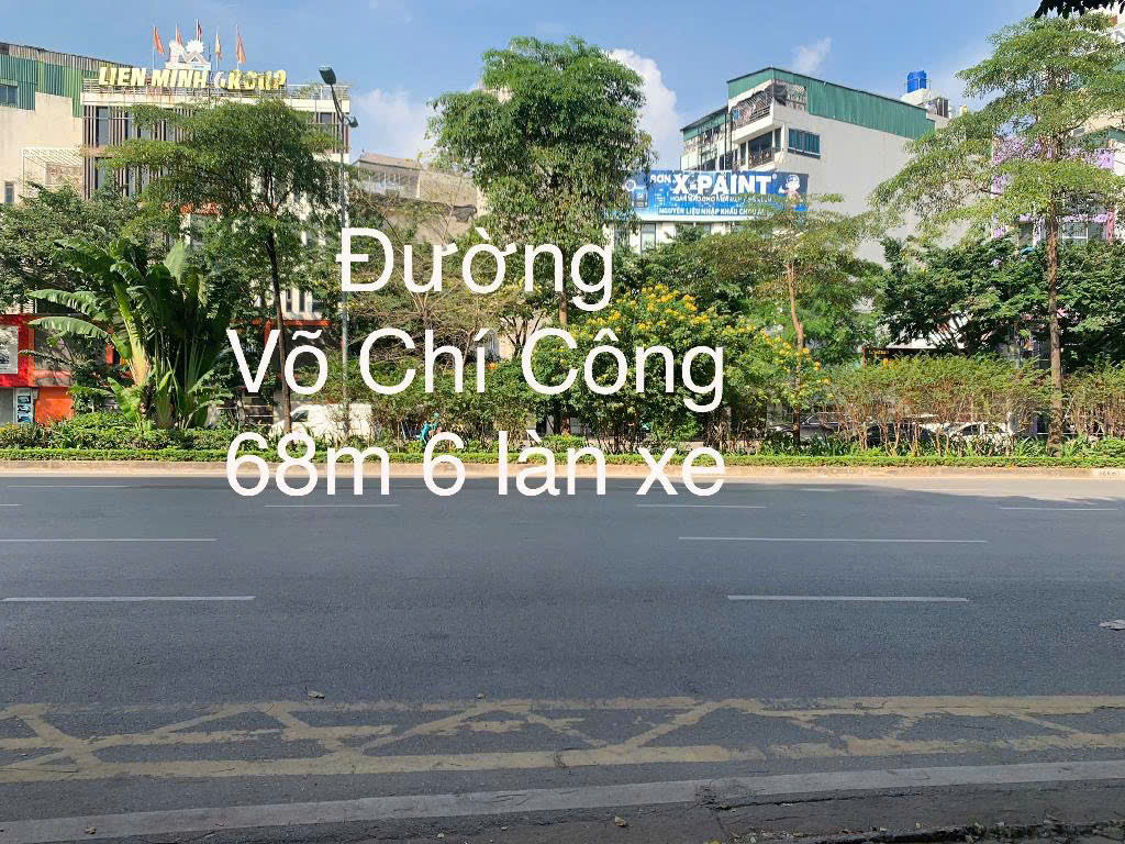 Mặt phố Võ Chí Công, gần Bưởi, 2 thoáng, mặt tiền 10, 110m2 - Ảnh chính