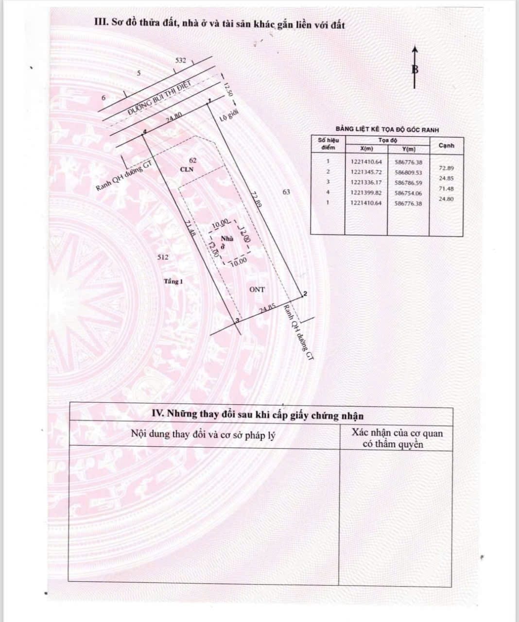 bán nhà đất mặt tiền đường bùi thị điệt, xã phạm văn cội, h. củ chi - Ảnh 4