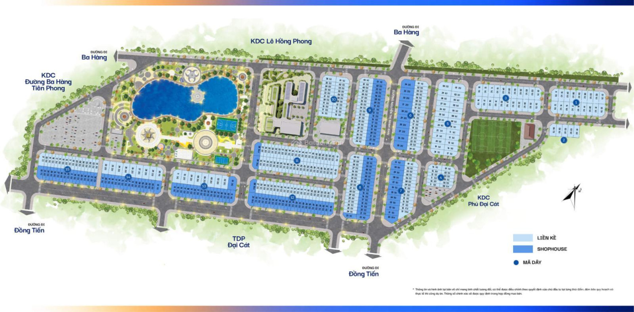 2X Tr/m2 mua giá gốc cđt dự án khu đô thị Tấn Đức Central Park, Chiết khấu thêm 12% vay ngân hàng - Ảnh chính