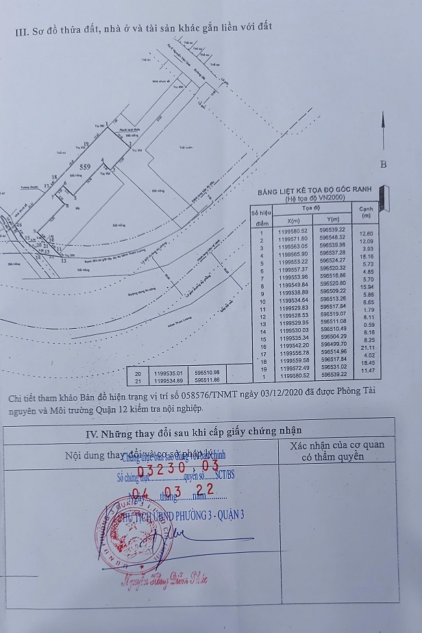 Bán thữa đất Thổ cư đẹp, một mặt liền kề ra bờ kênh Tham Lương ( đường ĐHT 16B )- P Đông Hưng - Ảnh chính