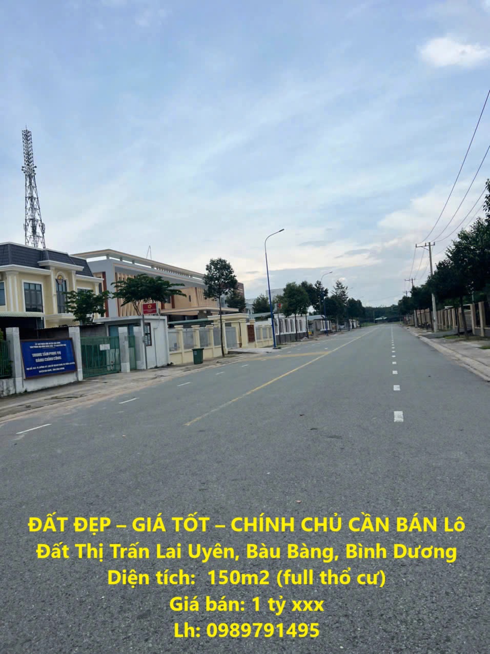 ĐẤT ĐẸP – GIÁ TỐT – CHÍNH CHỦ CẦN BÁN Lô Đất Thị Trấn Lai Uyên, Bàu Bàng, Bình Dương - Ảnh chính