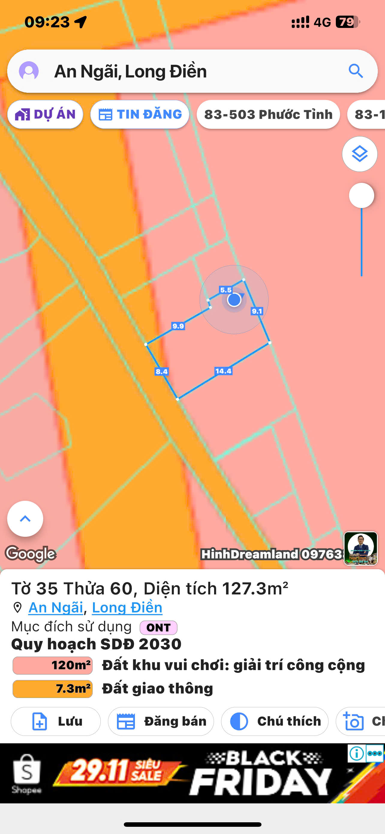 Chủ bán 127mv an ngãi long điền giá chưa tới 700tr - Ảnh chính