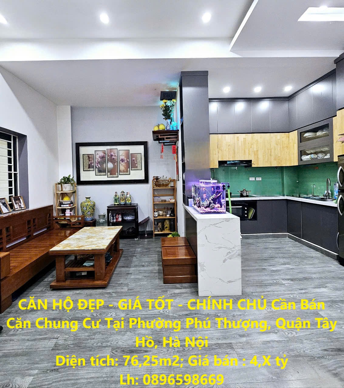 CĂN HỘ ĐẸP - GIÁ TỐT - CHÍNH CHỦ Cần Bán Căn Chung Cư Tại Phường Phú Thượng, Quận Tây Hồ, Hà Nội - Ảnh chính