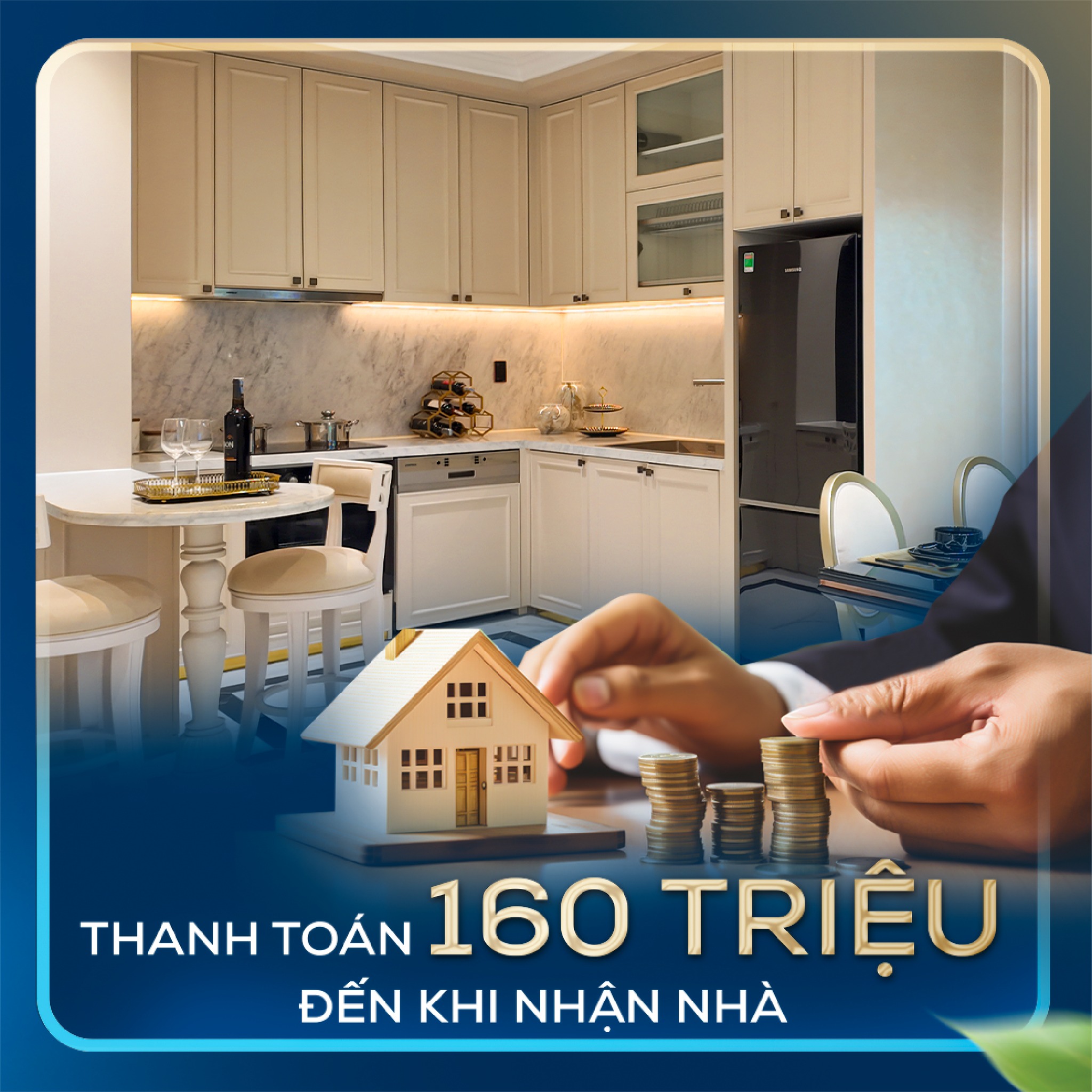 Căn hộ Dĩ An thanh toán chỉ 160tr đến khi nhận nhà. Lh CĐT Phú Đông 0906.536.736 - Ảnh chính