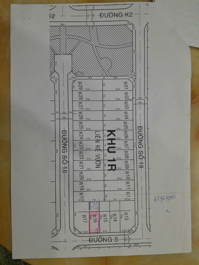 Bán Đất Nền Thuộc Dự Án Đại Học Quốc Gia 245, Giá Rẻ 5ty850 Lô 7X22 Đường Gò Cát, Phường Phú Hữu, - Ảnh 1