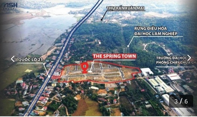 BÁN LÔ LK06-16 KHU ĐÔ THỊ THE SPRING TOWN XUÂN MAI, CẠNH ĐH LÂM NGHIỆP - Ảnh 2