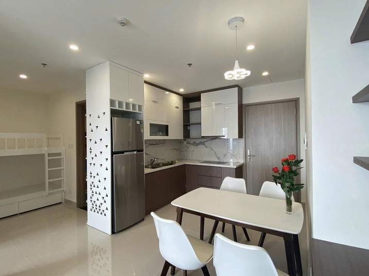 Cho Thuê Căn Hộ Chung Cư 1N+ view vinuni, Full Nội Thất, Thiết Kế Hiện Đại Tại  Vinhomes Ocean - Ảnh 2