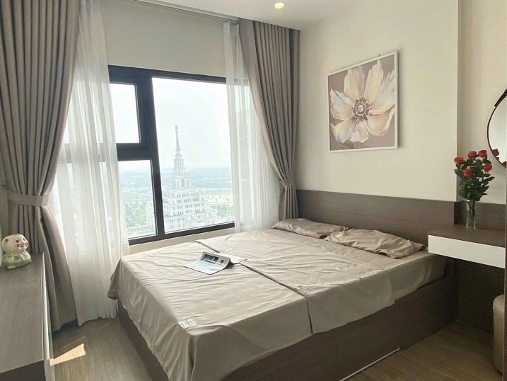 Cho Thuê Căn Hộ Chung Cư 1N+ view vinuni, Full Nội Thất, Thiết Kế Hiện Đại Tại  Vinhomes Ocean - Ảnh 4