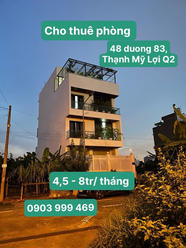 Cho thuê Căn hộ cao cấp Thạnh Mỹ Lợi, Quận 2, FULL nội thất, Lh 0903999469 - Ảnh chính