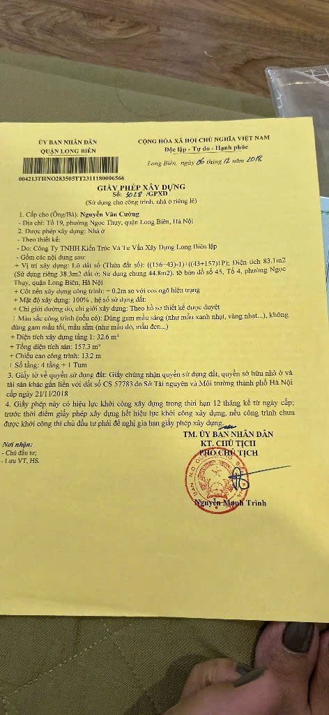 Siêu phẩm nhà đẹp 4 tầng tổ 4 Ngọc Thụy gần cầu Long Biên, DT 38,3m2, giá 7,5 tỷ. - Ảnh 3