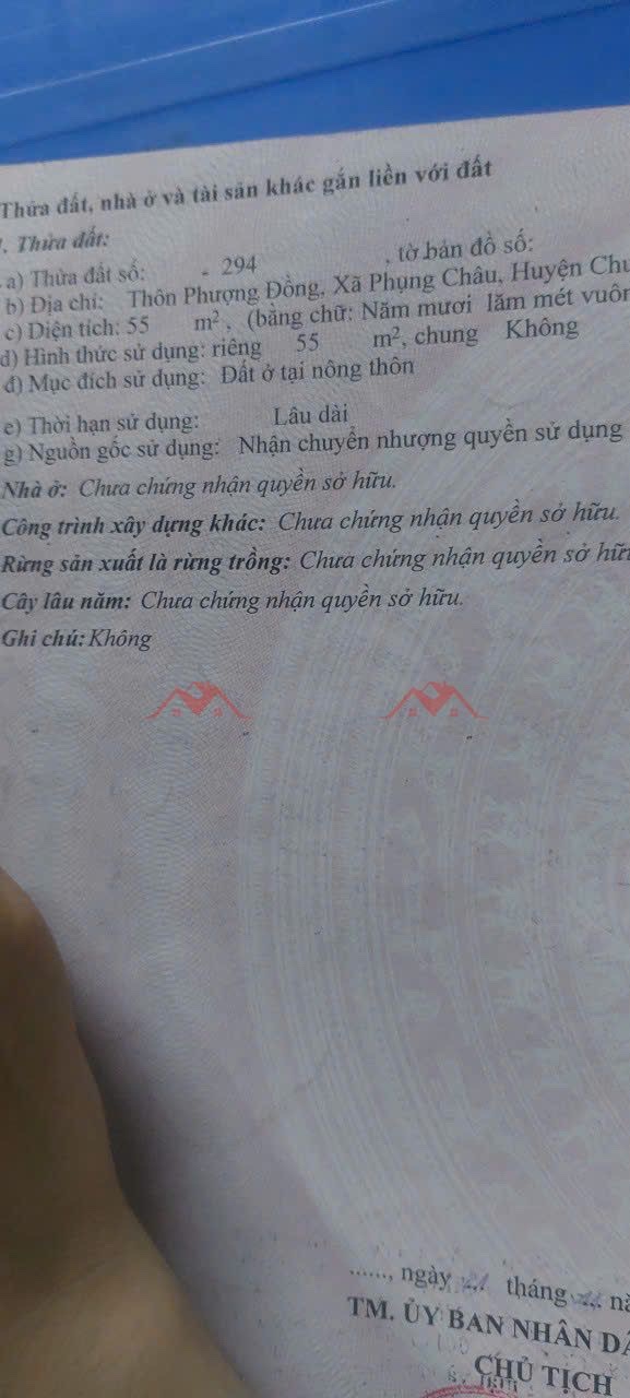 SIÊU PHẨM BÁN NHÀ GIÁ 2,8 TỶ TẠI PHỤNG CHÂU-CHƯƠNG MỸ D/T:55M - Ảnh 3