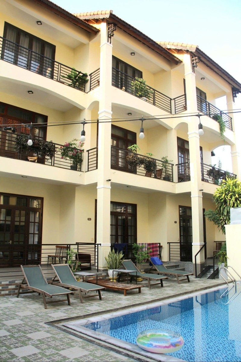 Villa & Hotel ,nhà hàng  3 tầng phố tây đi bộ Nguyễn Tri Phương -Hội An - Giá chỉ 48,5 tỷ. - Ảnh 4