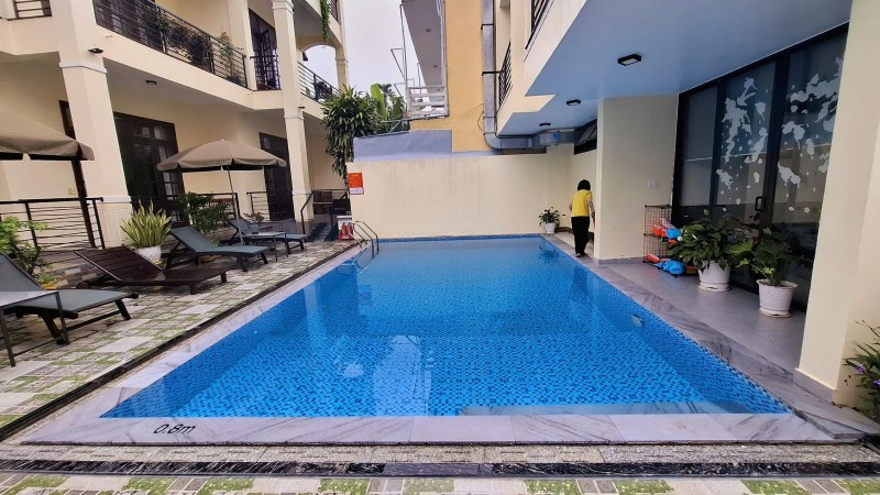 Villa & Hotel ,nhà hàng  3 tầng phố tây đi bộ Nguyễn Tri Phương -Hội An - Giá chỉ 48,5 tỷ. - Ảnh 2