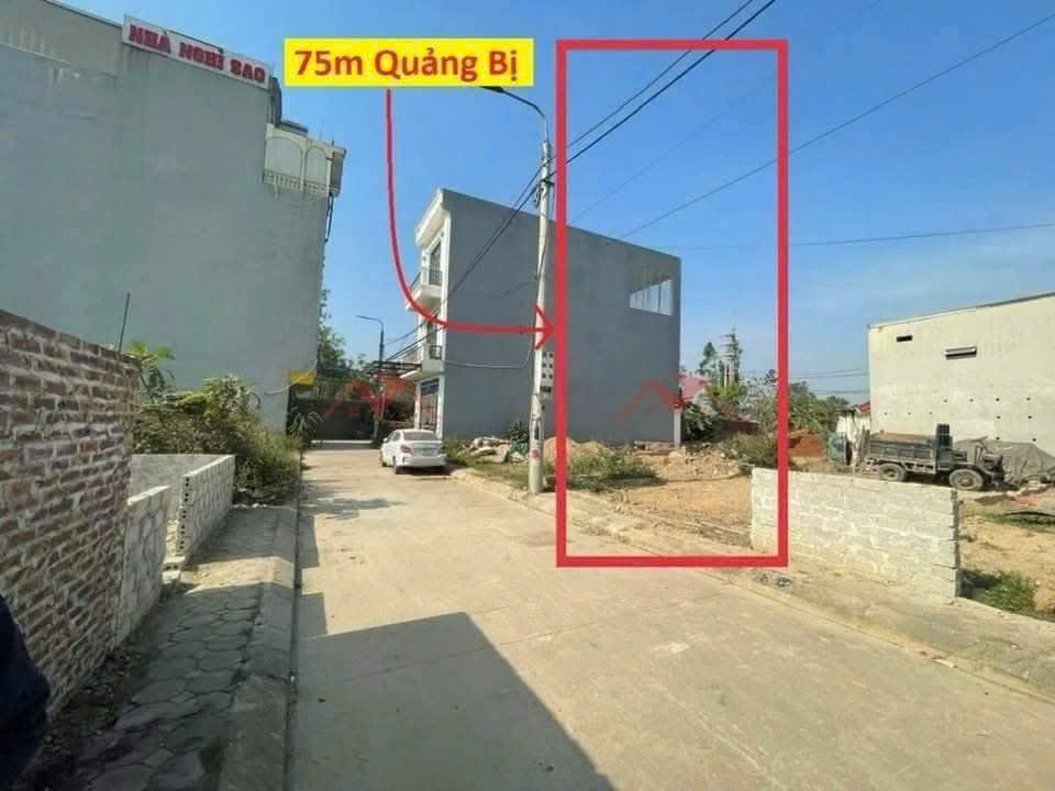 Đấu giá xã Quảng Bị, Chương Mỹ, Hà Nội, phân lô, vỉa hè, ô tô tránh, 75m2, giá đầu tư - Ảnh 1