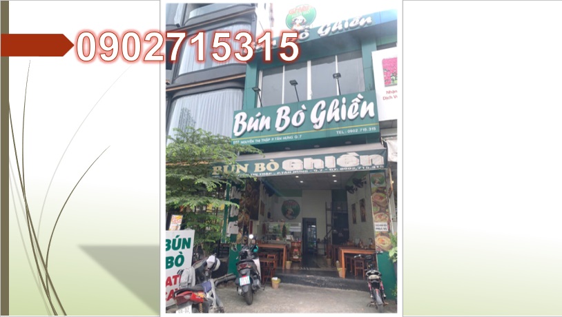 ⭐Nhượng quán bún bò đang KD tốt mặt tiền đắc địa tại Nguyễn Thị Thập, Tân Hưng, Q.7, HCM, 0902715315 - Ảnh 3