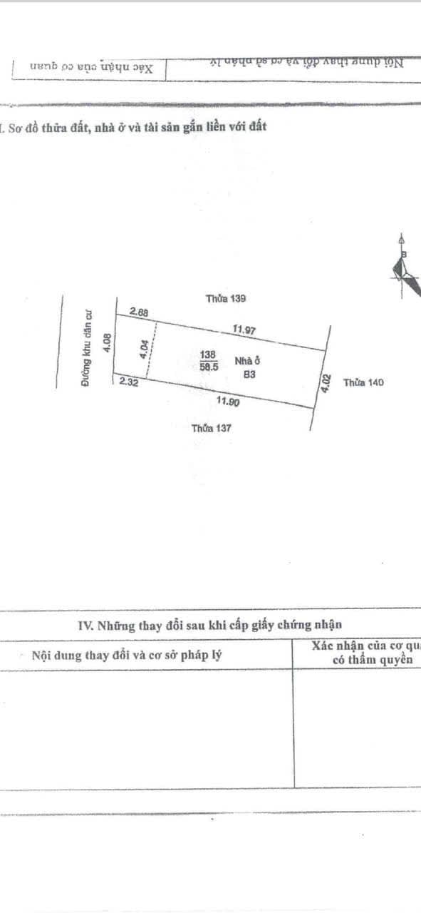 Bán nhà 3 tầng ngõ phố Nguyễn Chí Thanh, ph Tân Bình, TP HD, 58.5m2, mt 4.08m, ngõ thông oto - Ảnh 8