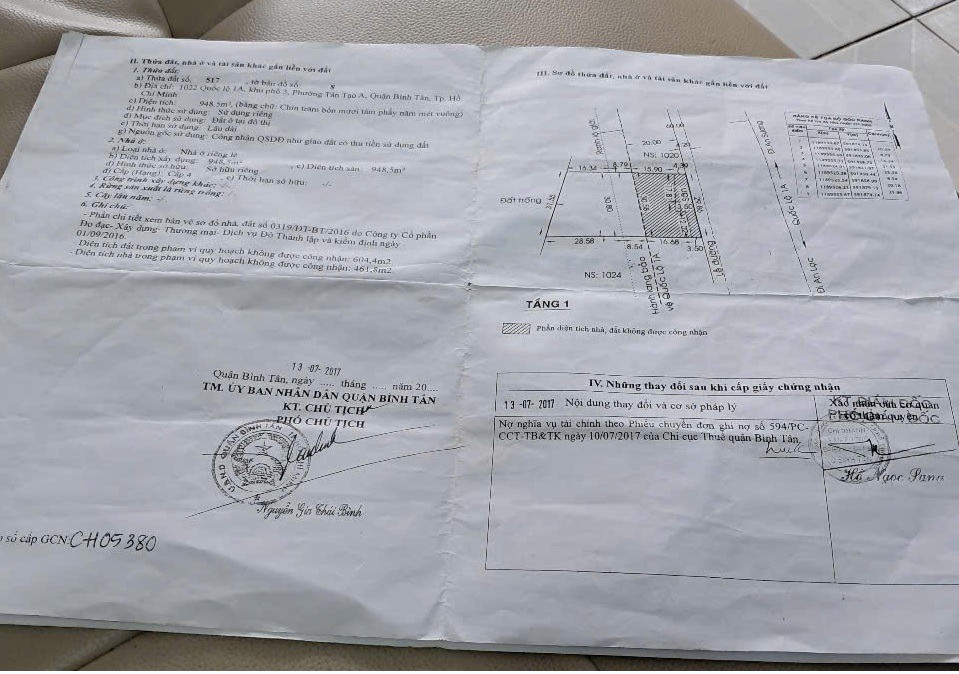 Chính chủ cần bán 3 mảnh đất Đường Quốc Lộ 1, Phường Tân Tạo A, Quận Bình Tân, Tp Hồ Chí Minh. - Ảnh 3