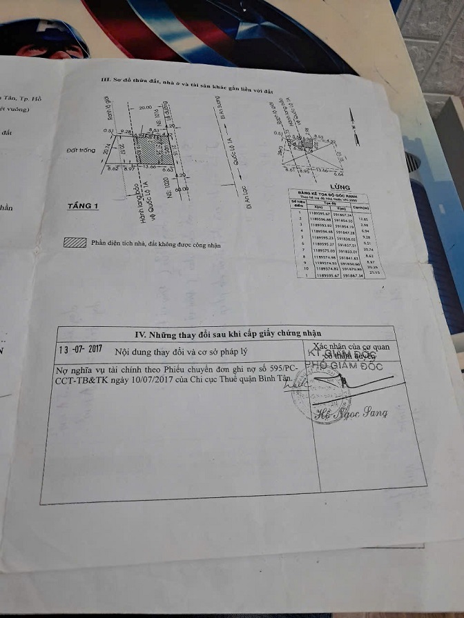 Chính chủ cần bán 3 mảnh đất Đường Quốc Lộ 1, Phường Tân Tạo A, Quận Bình Tân, Tp Hồ Chí Minh. - Ảnh chính